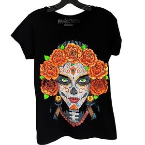 AWESOME LA CALAVERA CATRINA T-SHIRT